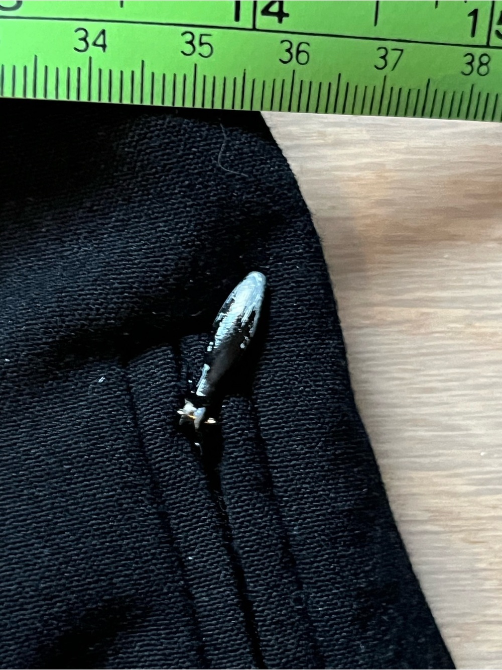 Piazza Sempione Italian Wool Black Tailored Trousers IT 42 US 6 - Picture 8 of 9